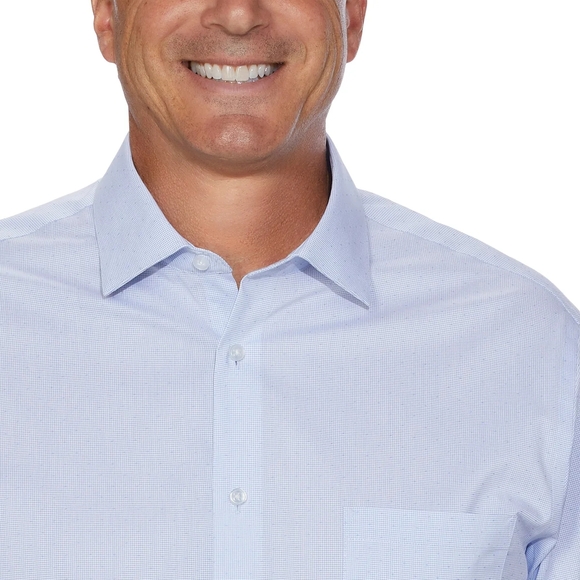 Calvin Klein Men's Sky Blue‎ Dress Shirt - Picture 3 of 6